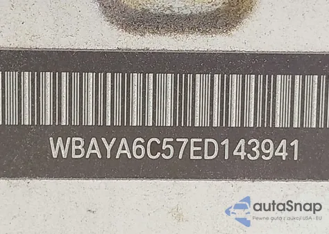 2014 BMW 740I z USA, uszkodzony, nr VIN WBAYA6C57ED143941
